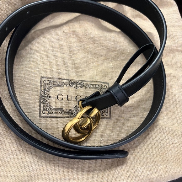 Gucci thin belt